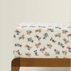 Zara Mickey Fitted Sheet- Single (Twin)