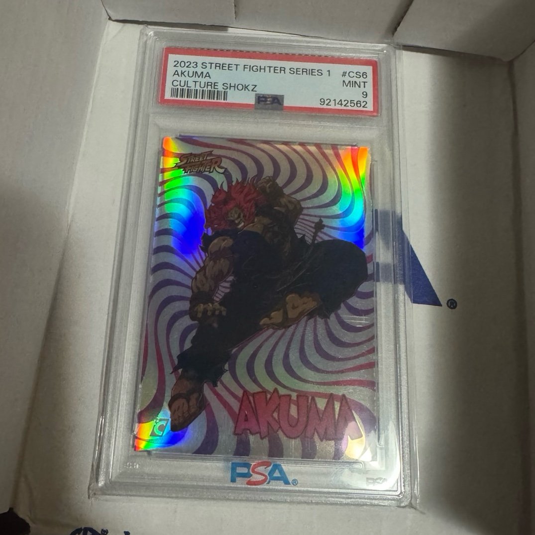 2023 Street Fighter Cardsmiths Series 1 AKUMA Culture Shokz