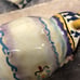Jim Shore Hand Painted Ceramic Salt & Pepper Winter Folk 6” Snowman certifieditl