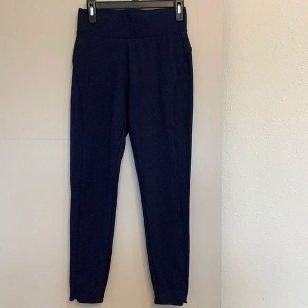 Seven 7 Navy-Blue Thick Leggings Size S