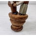 Vintage ANRI Italian hand carved Dancing Couple bottle stopper-Rare