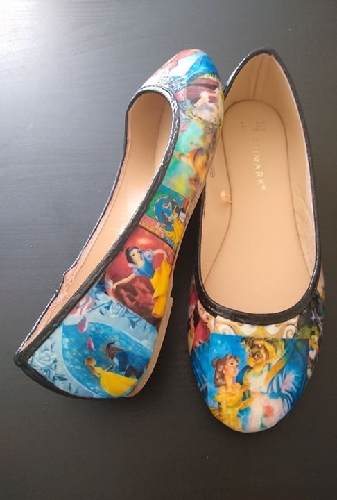 Disney Princess Classic Princess Flats 8