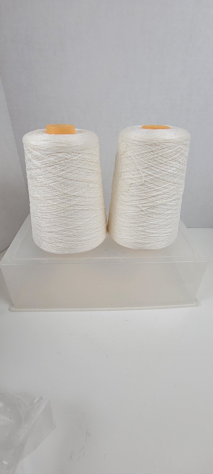Silk City Fibers 10/2 Cotton - 2 Spools - White