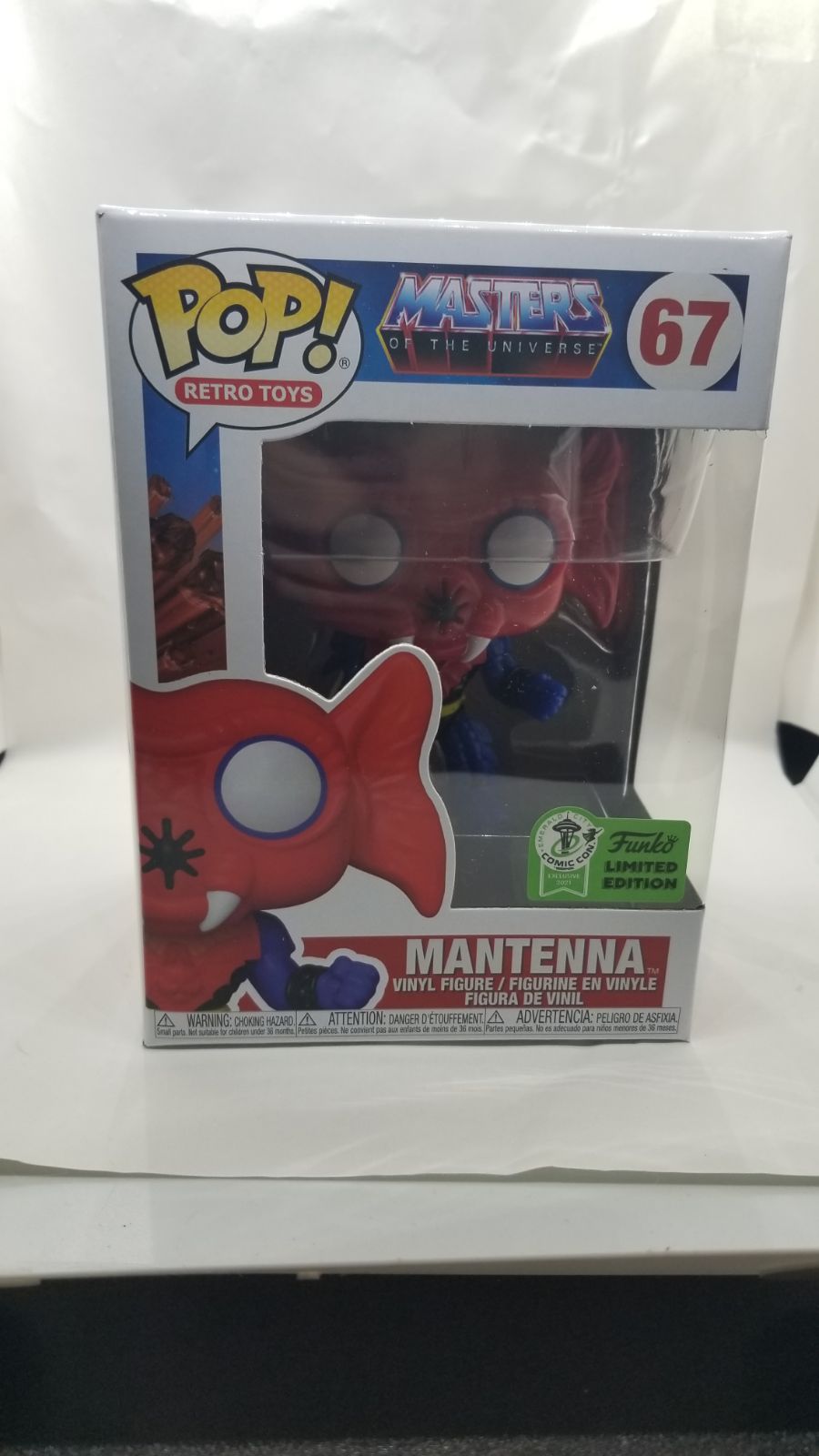 Funko Pop Mantenna Con Sticker