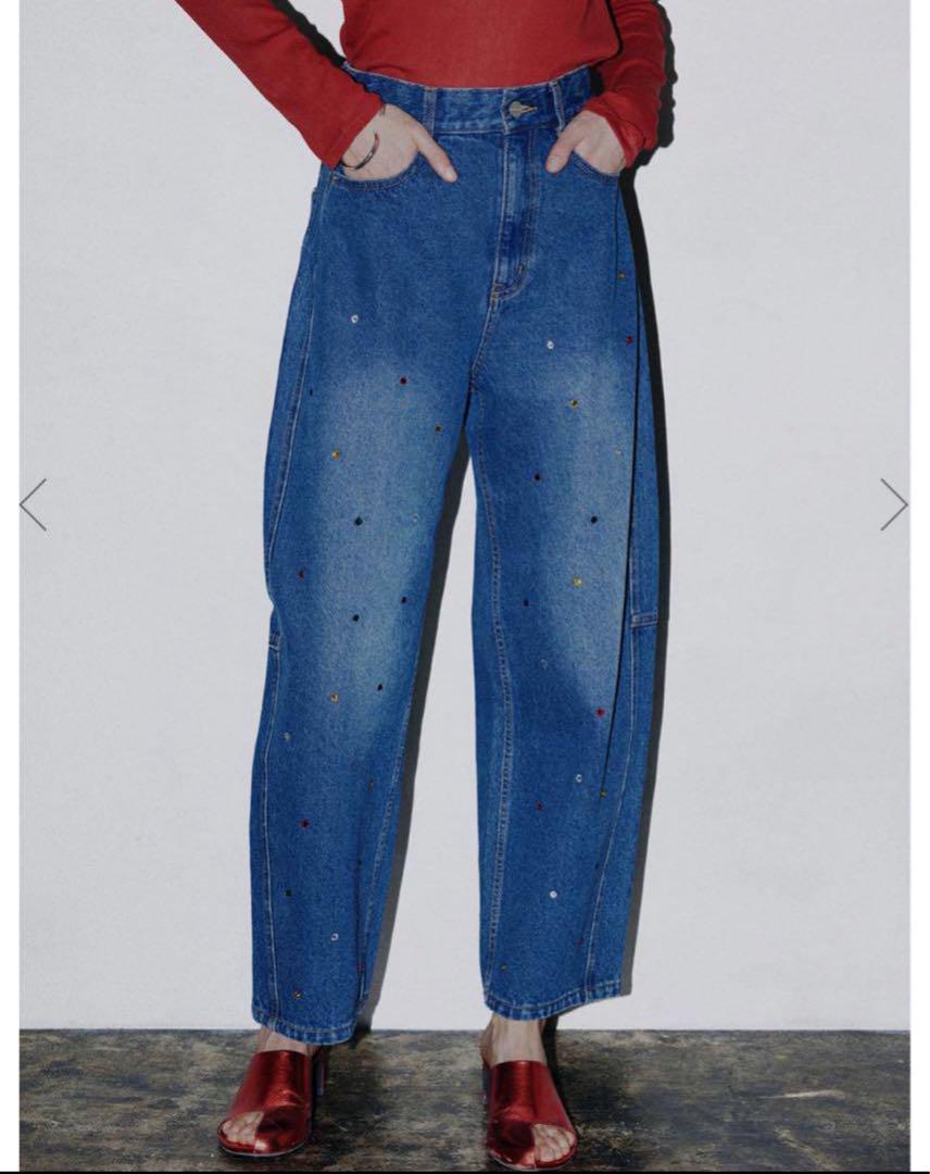 クラシック BIJOU JEWEL Vintage Ameri WIDE S DENIM パンツ