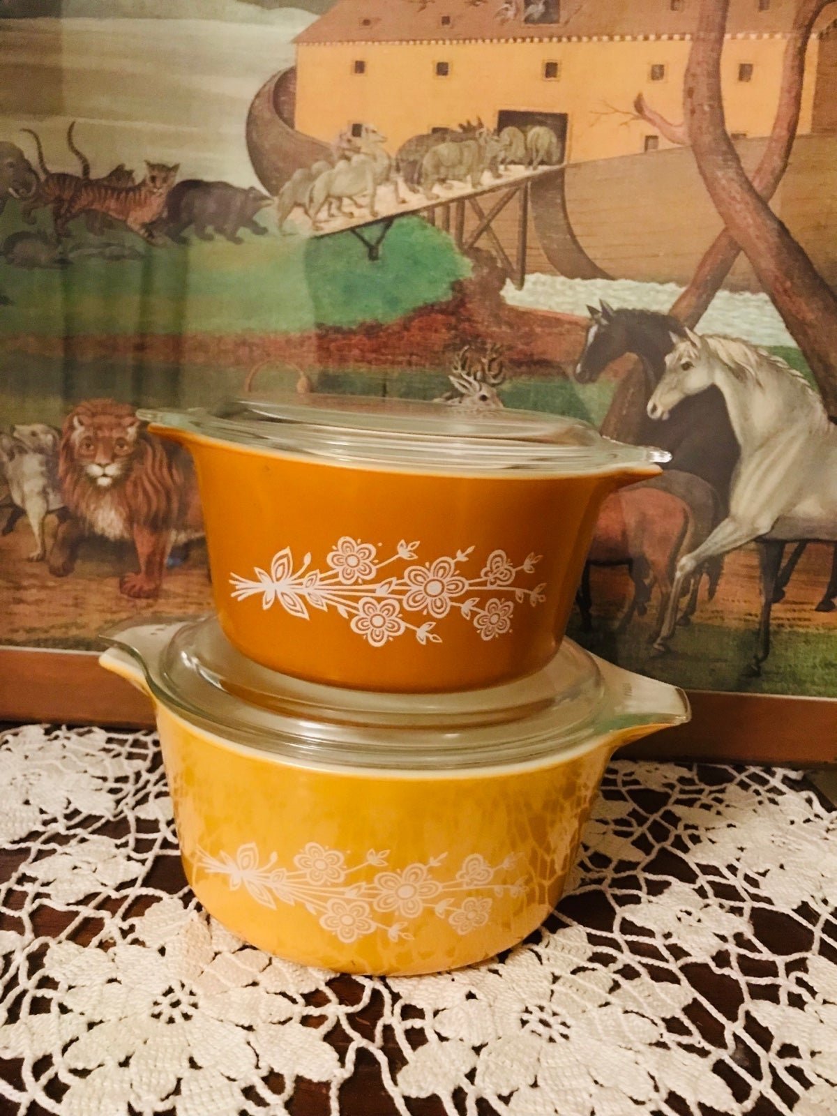 Pyrex, BUTTERFLY GOLD DUAL ‘79