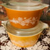 Pyrex, BUTTERFLY GOLD DUAL ‘79