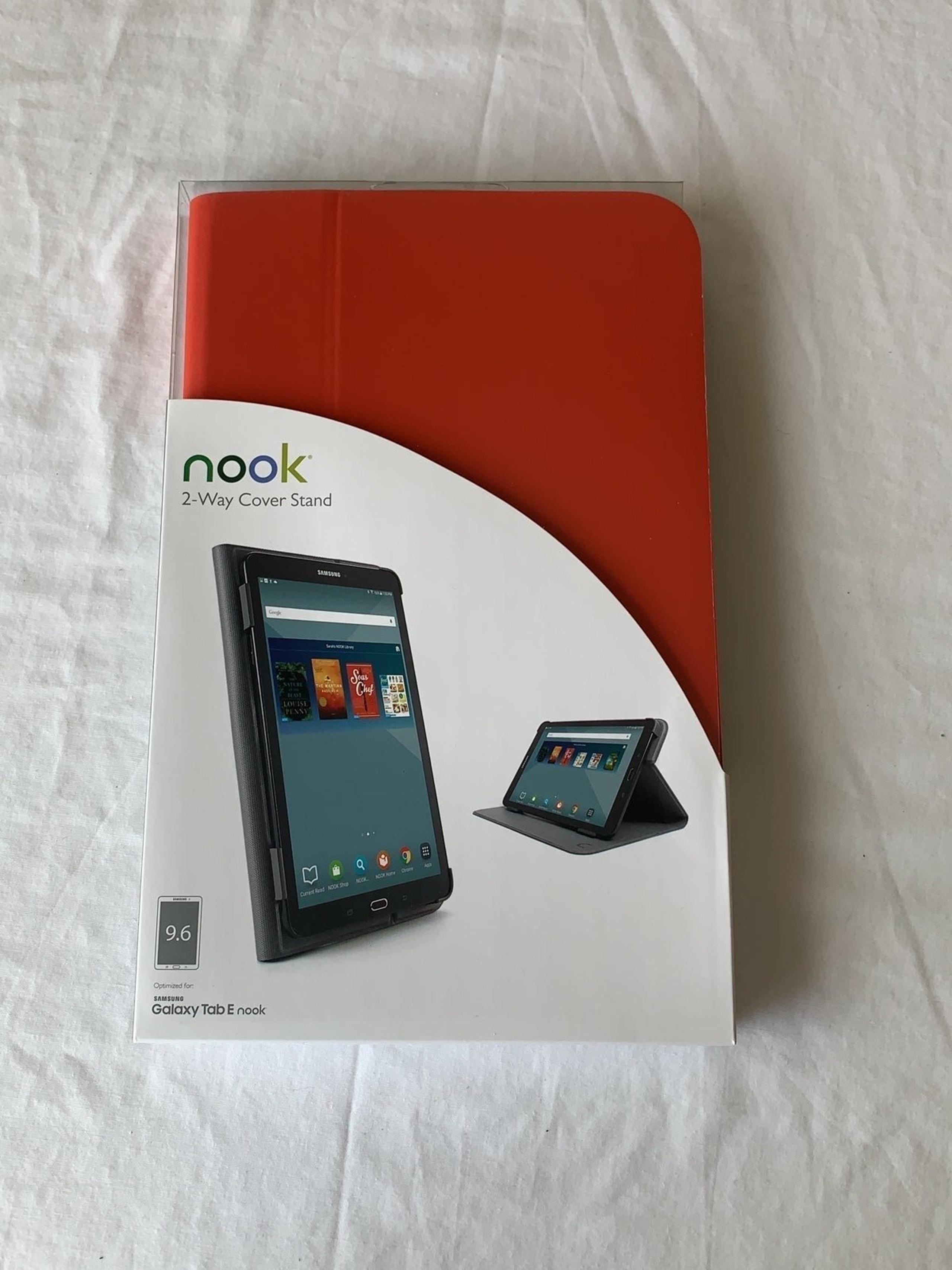 Nook 2-way Cover Stand Samsung Galaxy Tab E nook