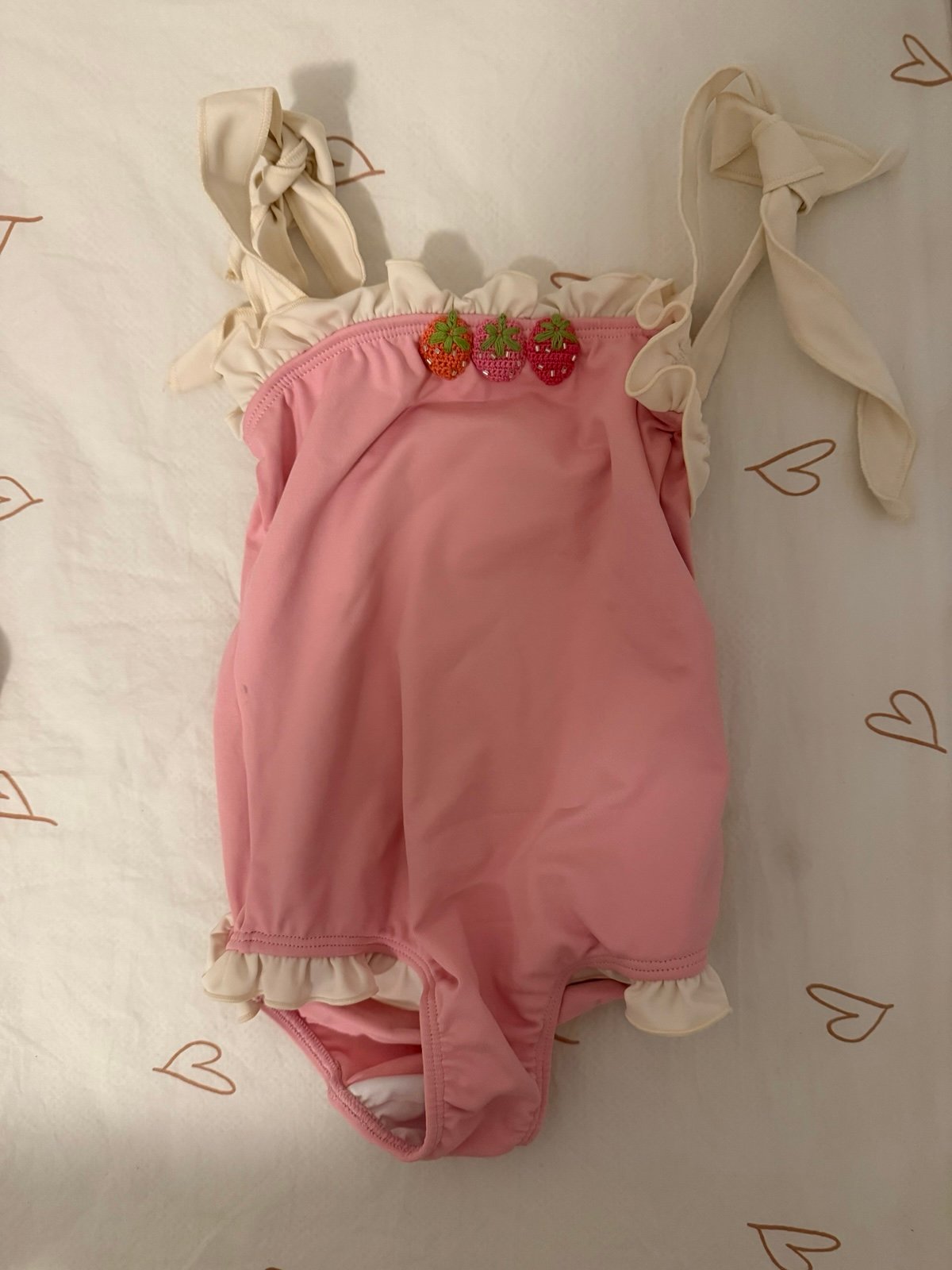 NWT Wild Wawa Strawberry Swimsuit 5/6