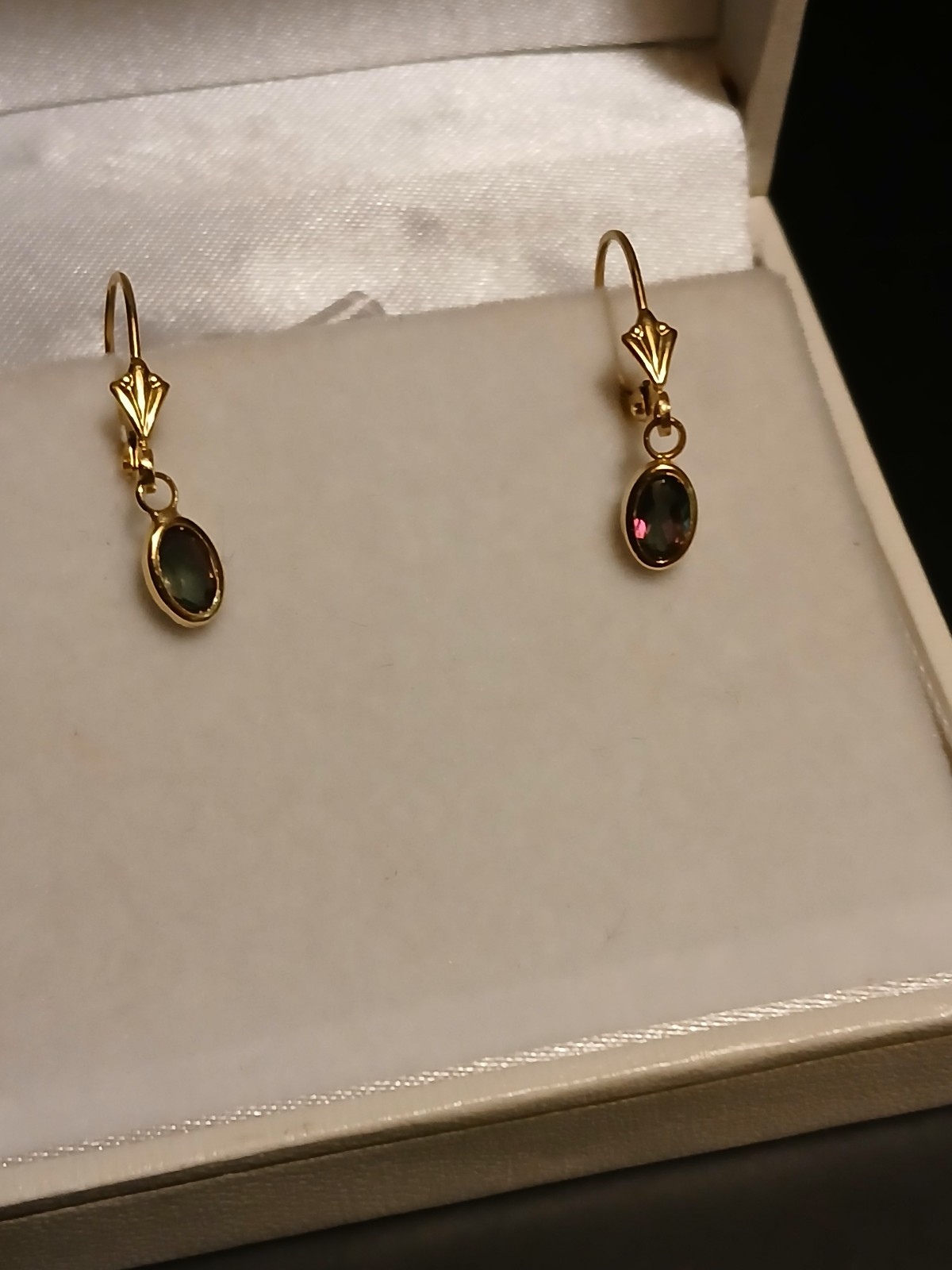 Leverback Mystic Topaz Nickel free