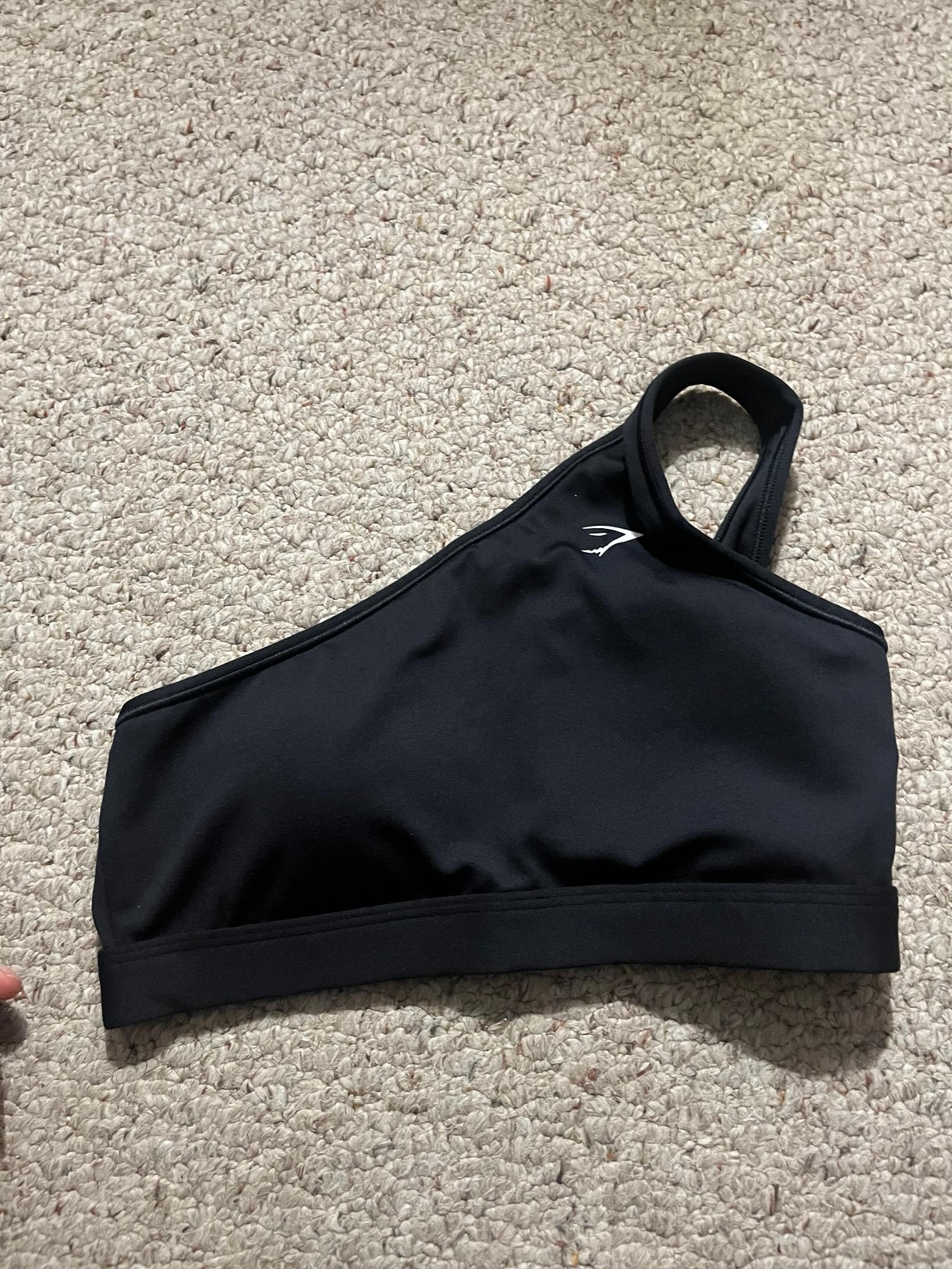 gymshark women’s one shoulder bralette sports bra