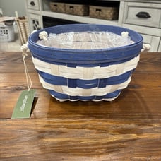 Longaberger 2023 Large Nautical Basket.