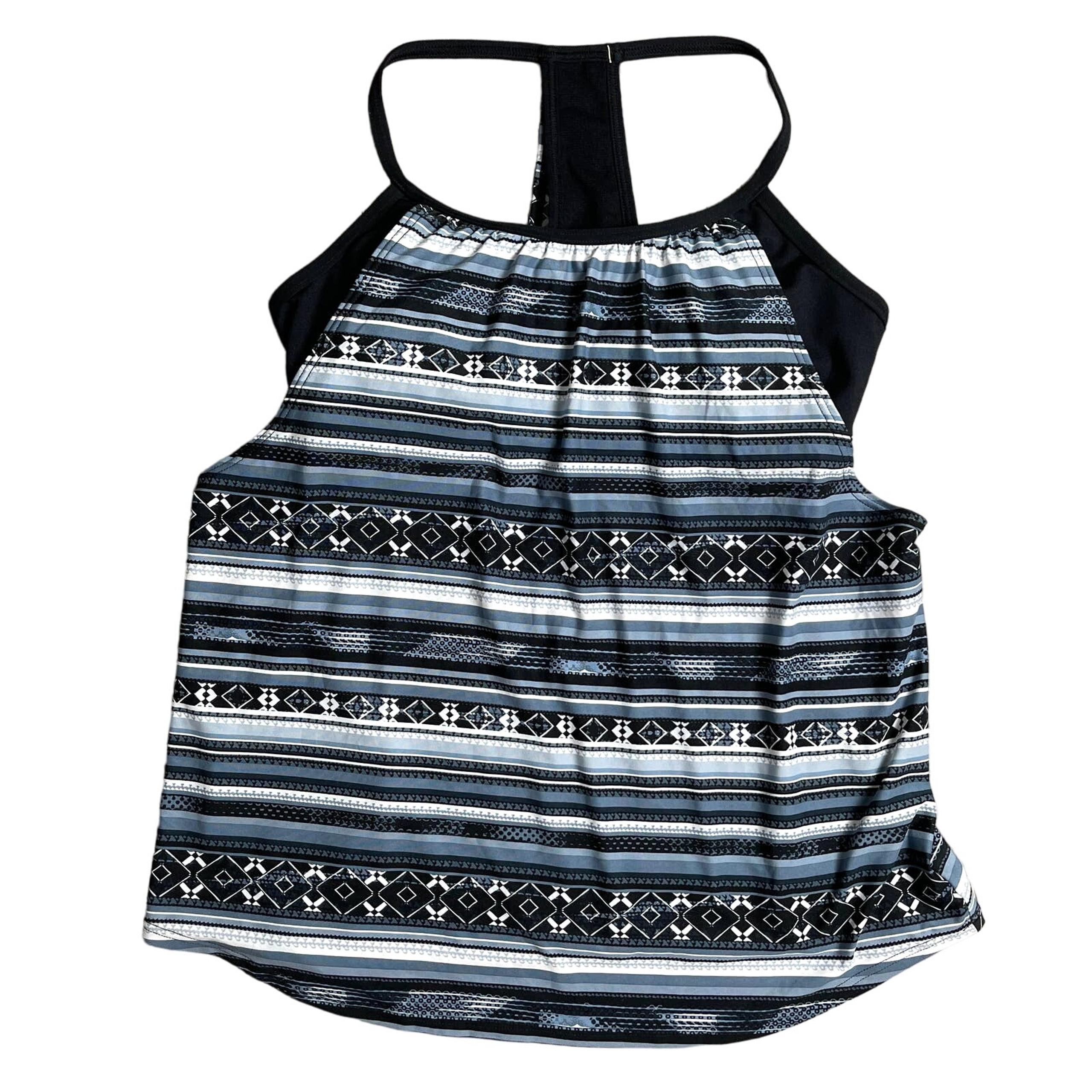 TYR Light Support Rev Innoko Shea 2n1 Tankini Swim Top - Black Medium 8 - SAMPLE