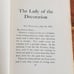 The Lady of Decoration Copyright 1906