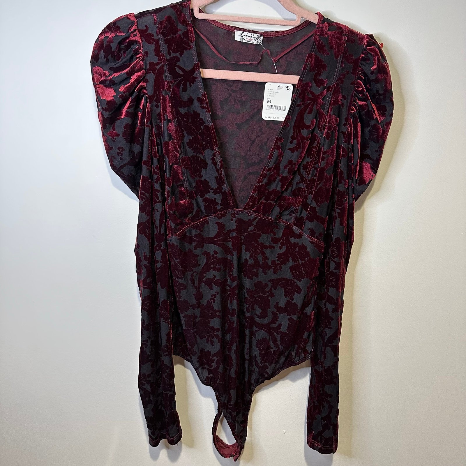 free people magic hour bodysuit size medium