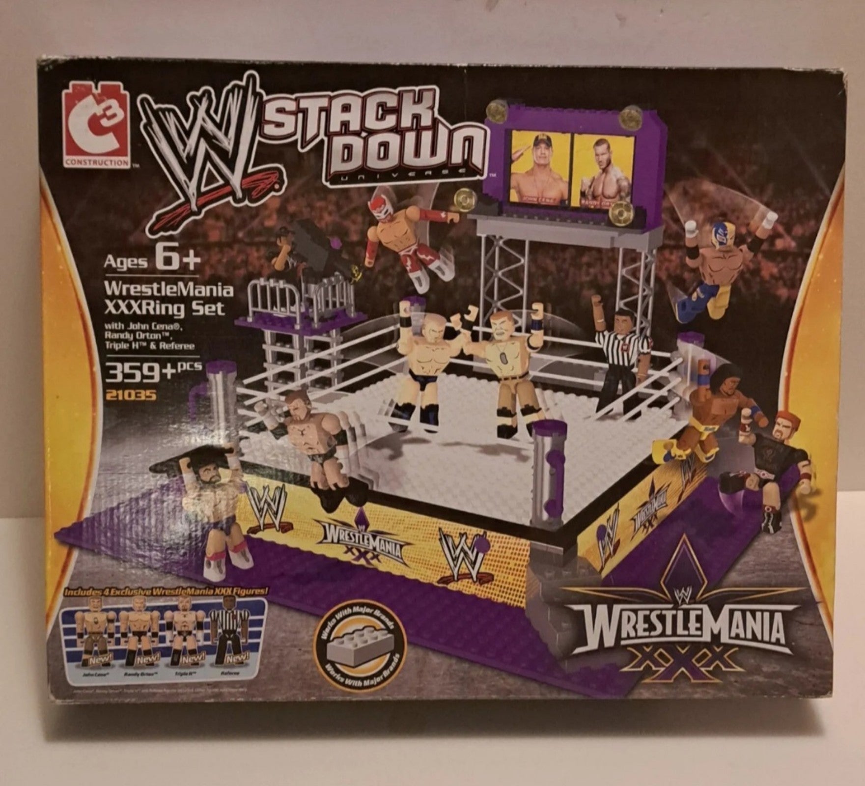 WWE Stackdown John Cena Randy Orton Triple H
