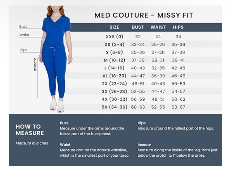 Med Couture Scrub Pants