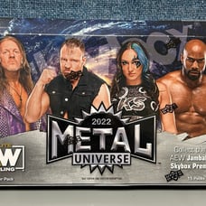 2022 Upper Deck AEW Skybox Metal Universe Hobby Box