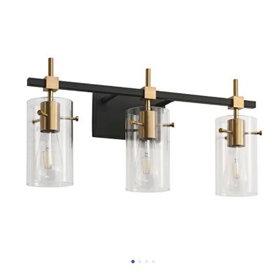 SOLFART Vintage Vanity Light Bathroom Light Fixture Over Mirror