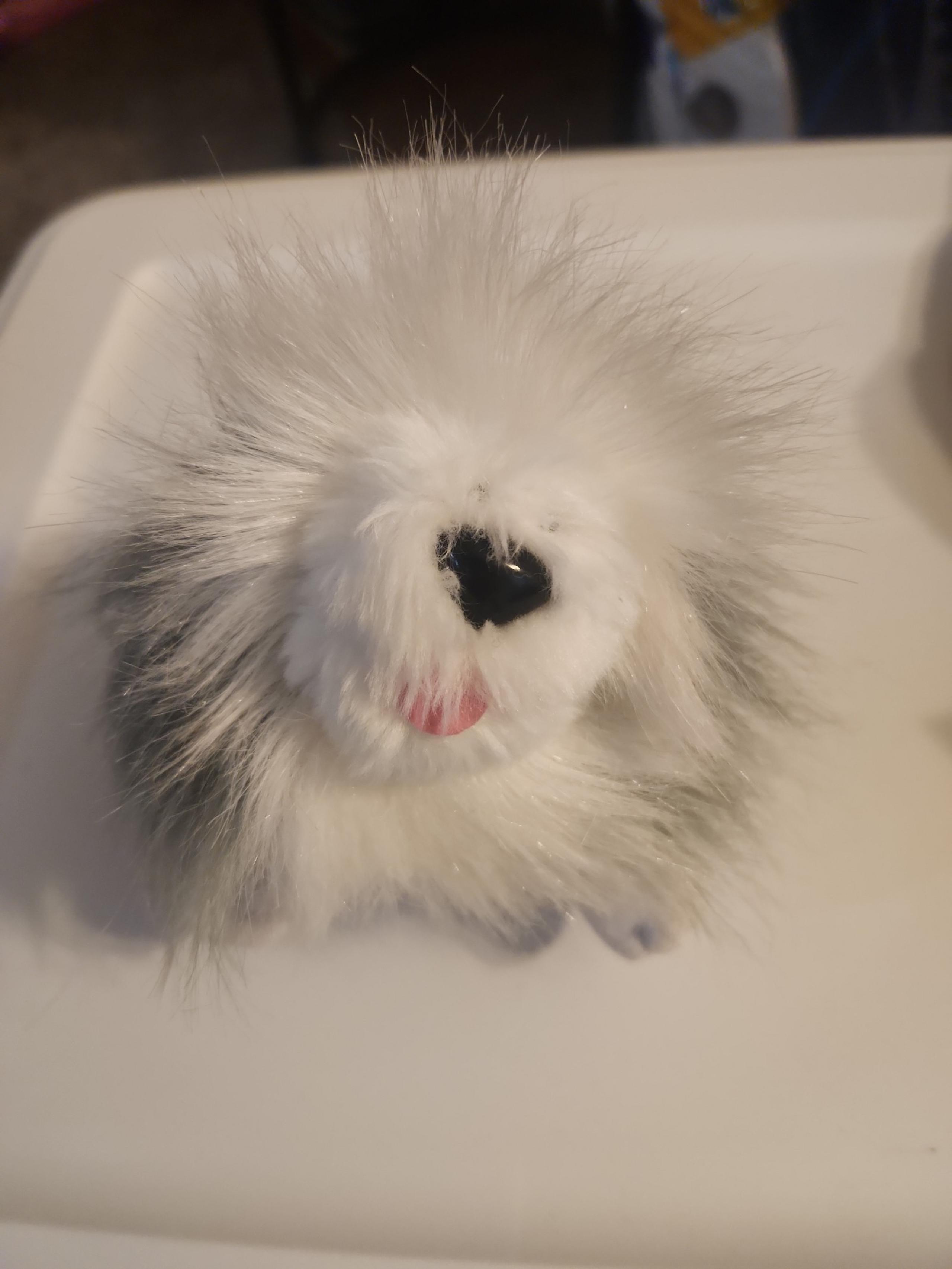 1997 Mattel Plush Little Mermaid Max Dog Plush Stuffed Animal