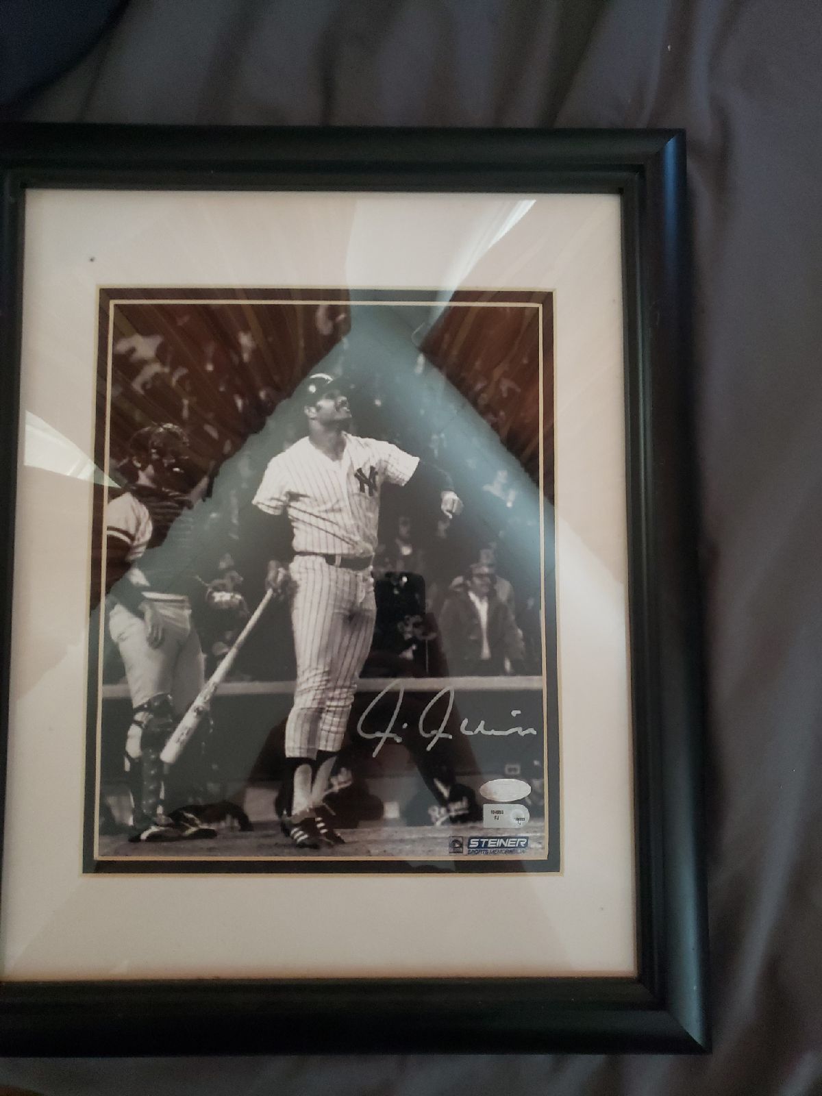 chris chambliss autograph photo