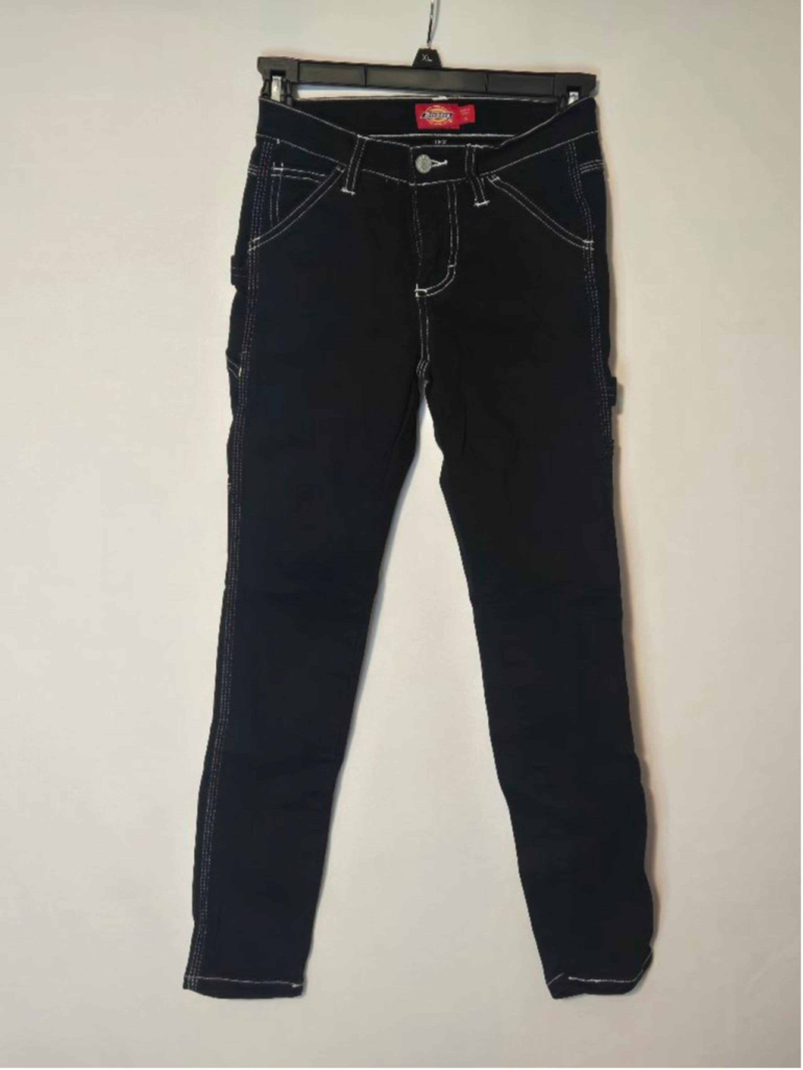 Girl's Dickies Pants, Size 8, Black