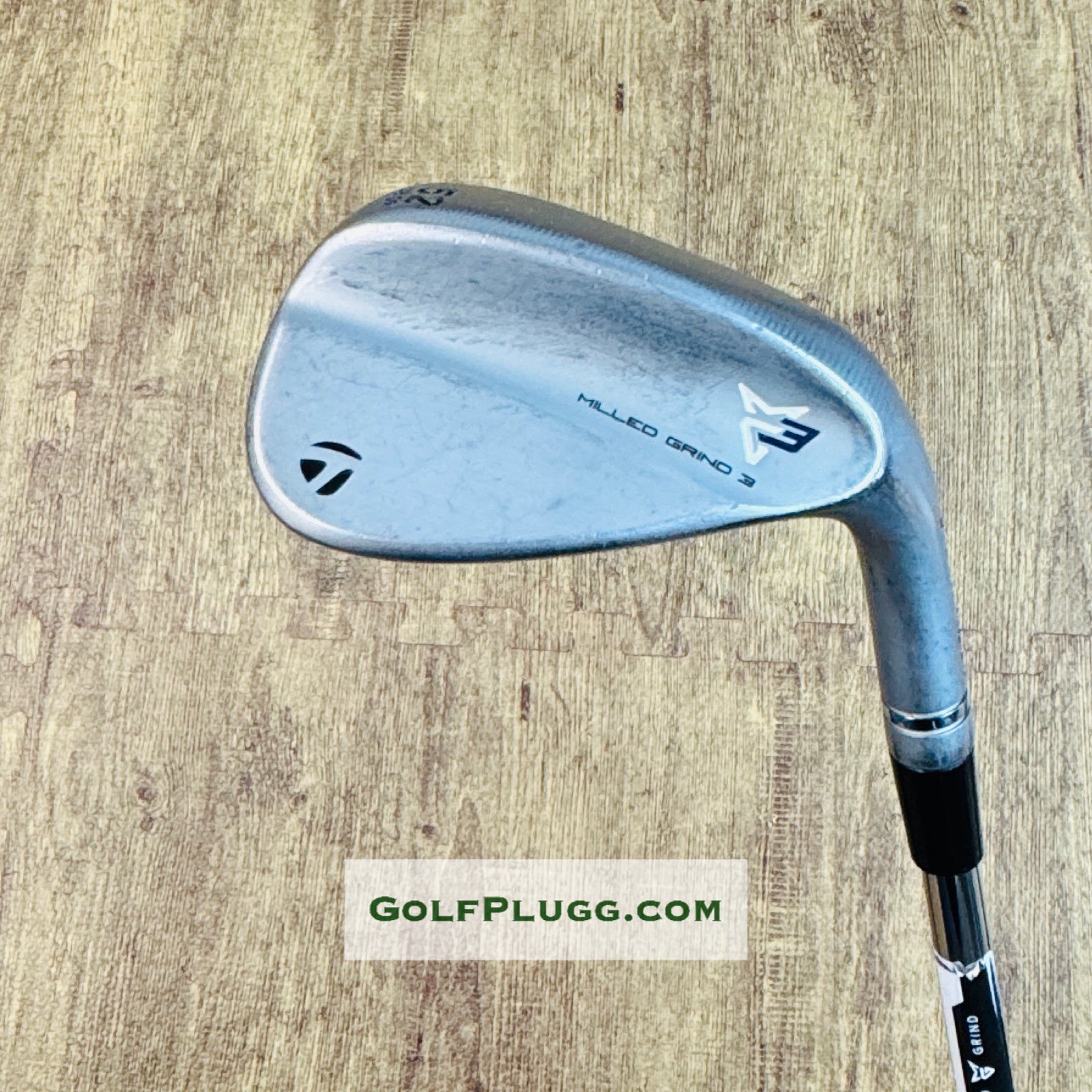 52° Wedge- Taylormade Milled Grind 3 MG3, Stiff Flex (Listing #1491)