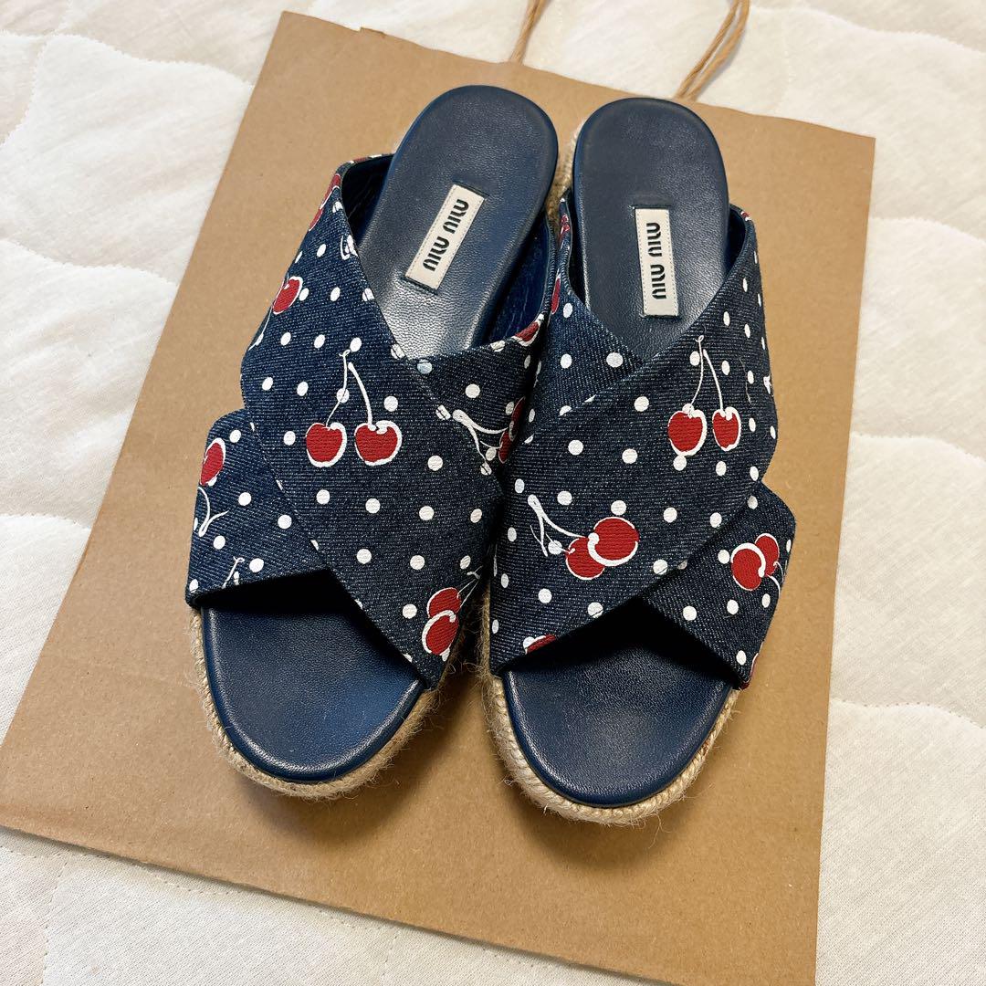 Circa early 2000s archive vintage Miu Miu denim | Depop