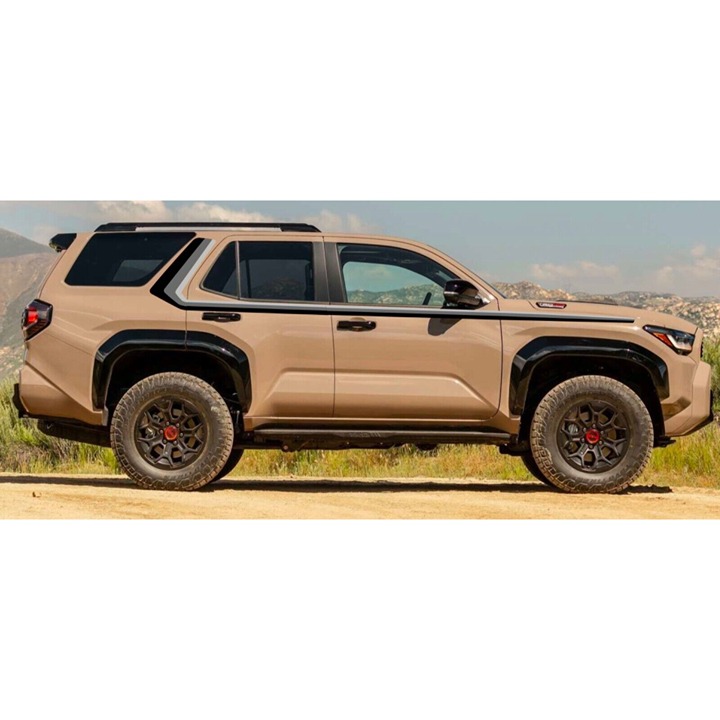 TRD Retro Style Racing Stripe Fit Toyota 4Runner 2024-2025 Anniversary Decal