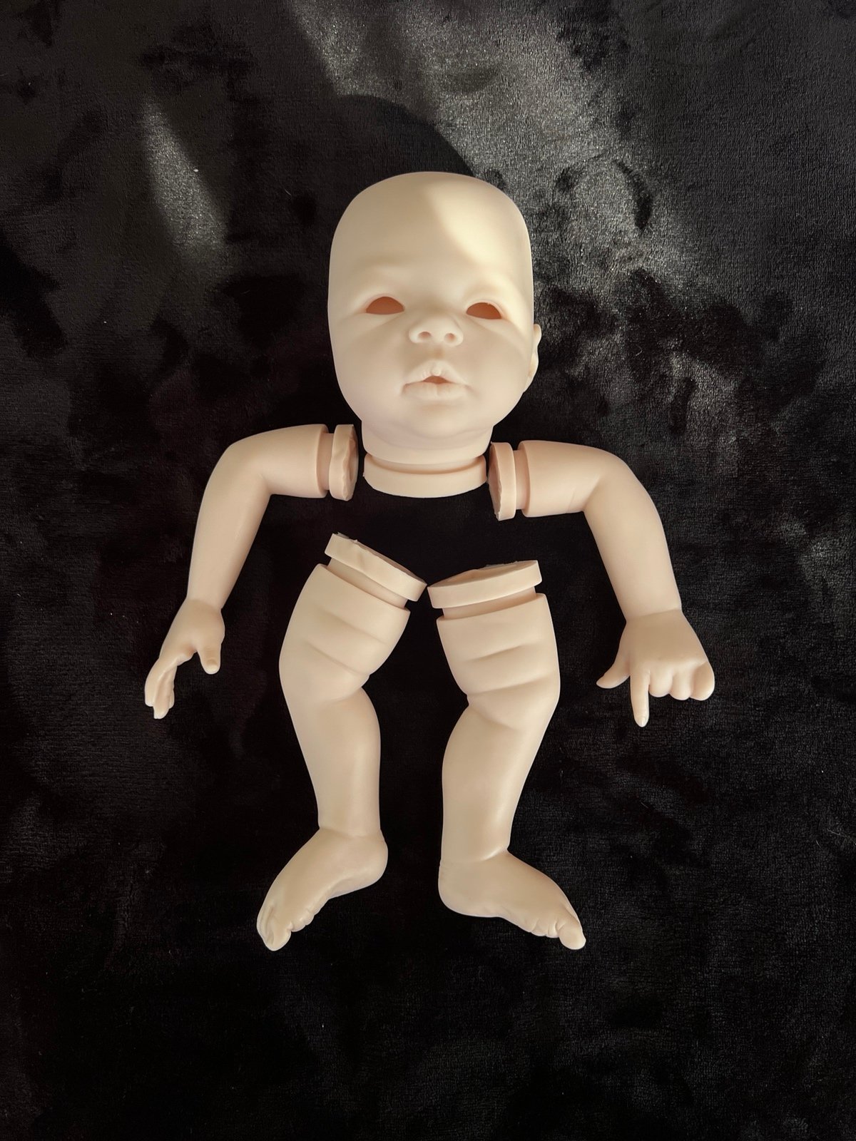 Reborn doll parts, unpainted, new, Morgan