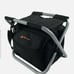 OZARK TRAIL 24 Can Soft Sided Cooler & Folding Chair 2-in-1 Combo Black NEW