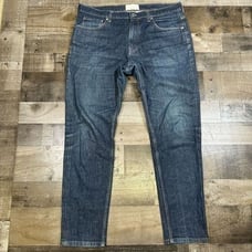 Everlane Men’s Size 36x30 Jeans Blue Denim Dark Wash Slim Fit Organic Cotton