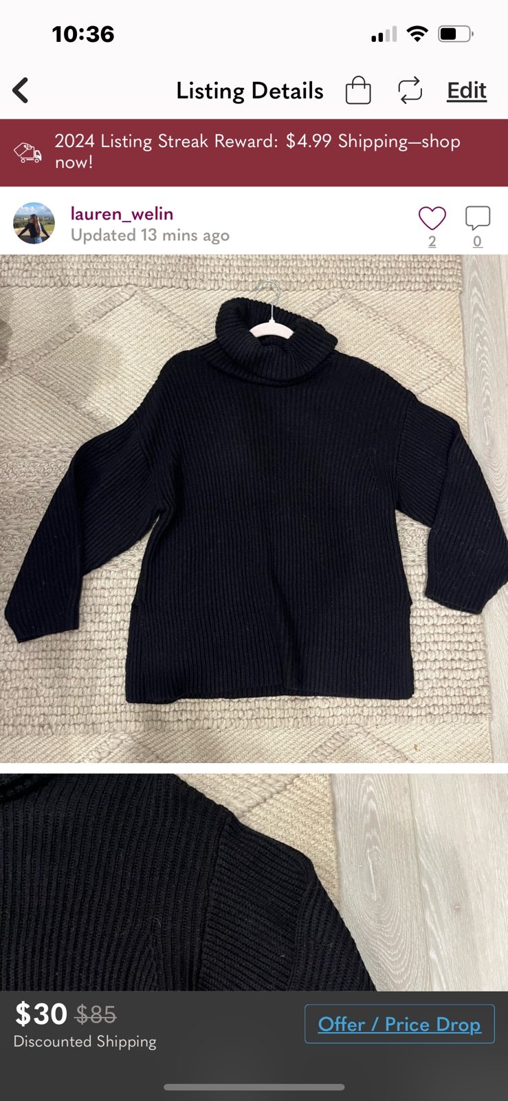 topshop sweater