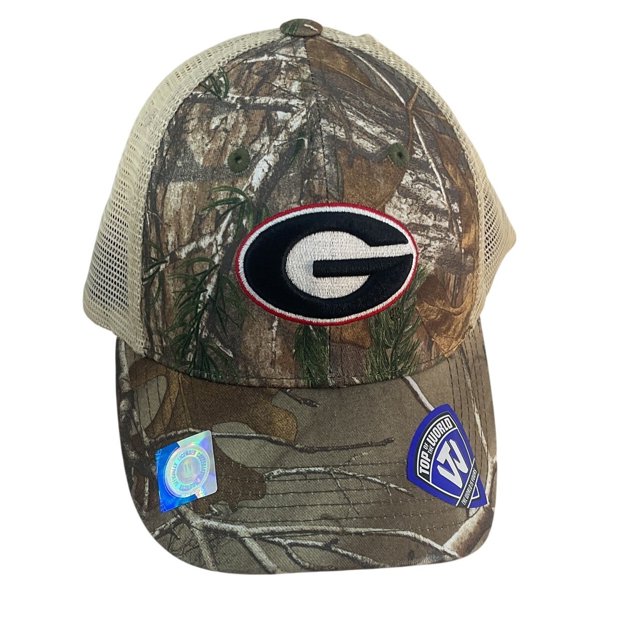 Top of the World Georgia Bulldogs Brown Camo Acrylic Baseball Cap Men’s OS NWT