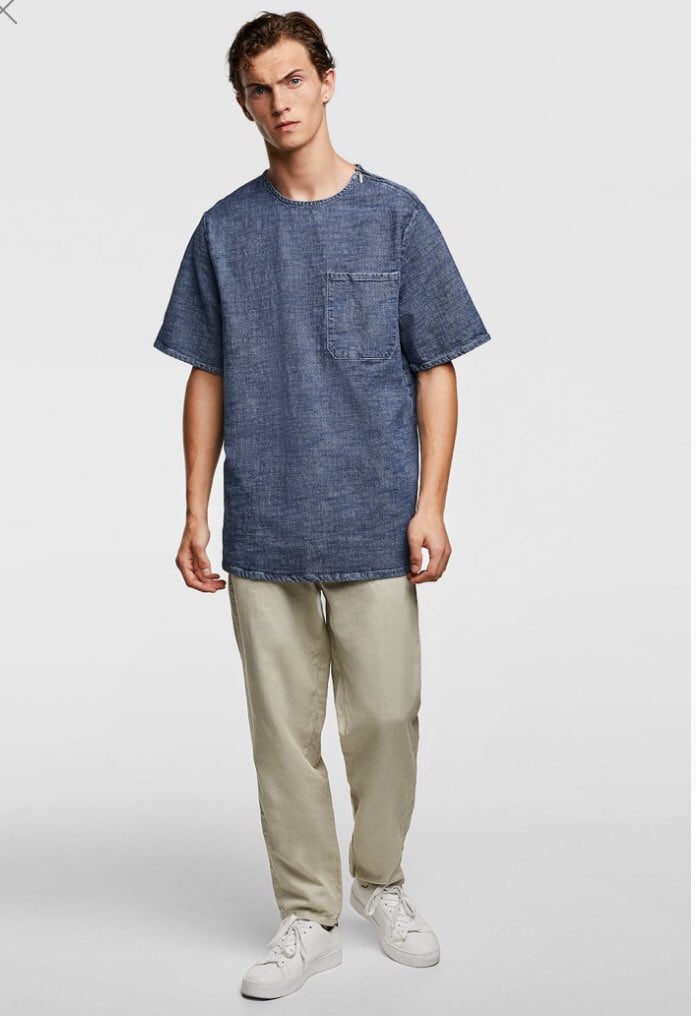 ZARA Loose-Fitting Drawstring 30 USA