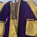 My Twinn suede princess dresses with capes child XL and matching doll dress