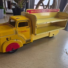 Coca-Cola, stamp metal toy
