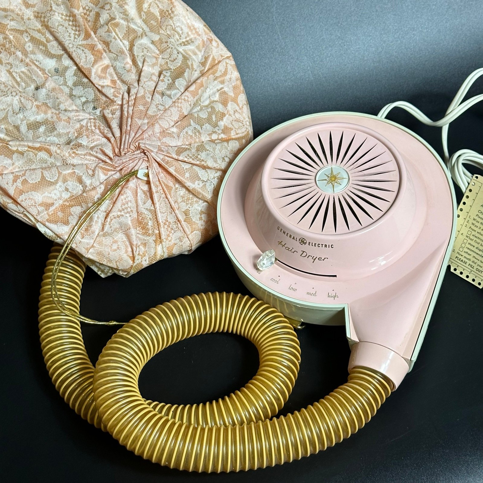 vintage hair dryer