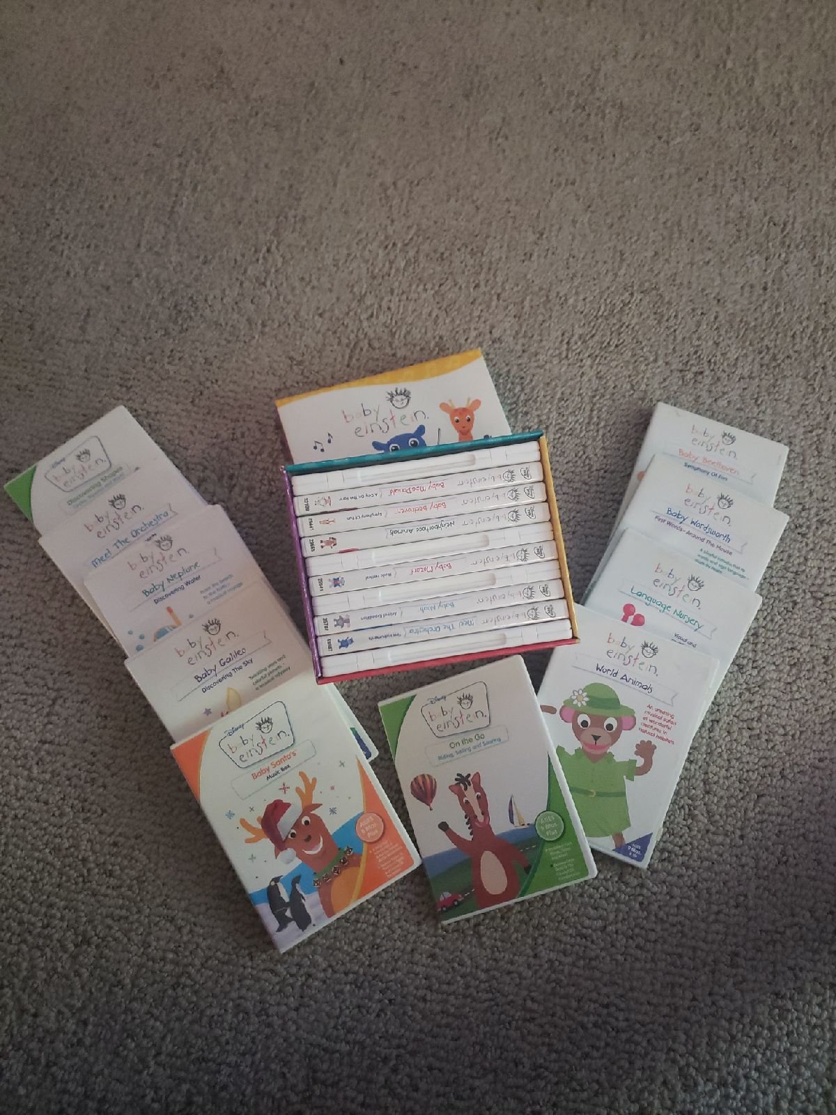 baby einstein dvd collection