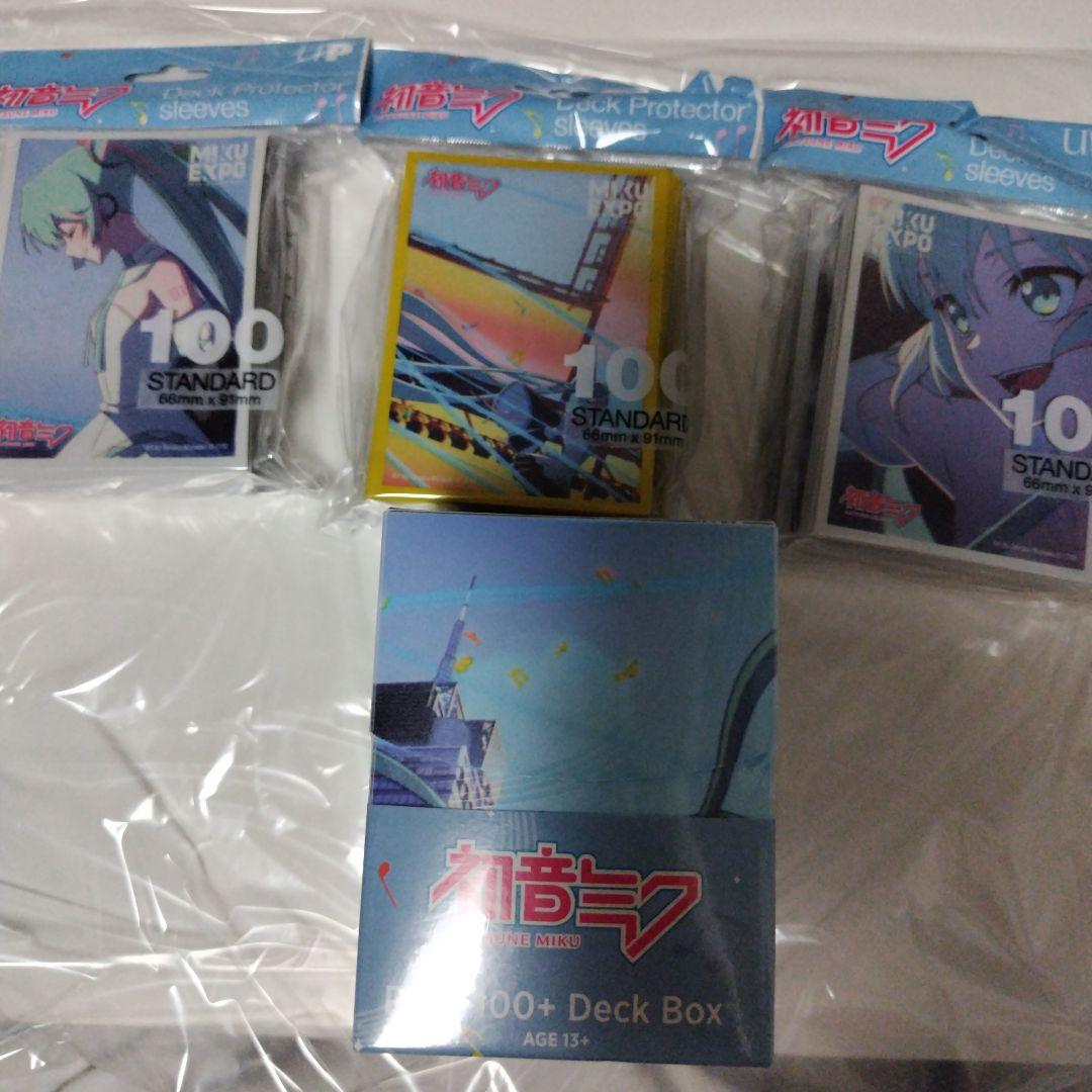 Ultra Pro Hatsune Miku Expo 10th Anniversary Sleeves (3 Pack) & Deck Box