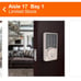 Defiant Square Satin Nickel Smart Wi-Fi Deadbolt Powered By Hubspace