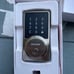 Defiant Square Satin Nickel Smart Wi-Fi Deadbolt Powered By Hubspace