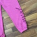 NEW Victoria Secret Pink Jogger Set Hoodie Pant Cropped Shirt Top 2 Piece Medium