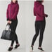 Lululemon Scuba Hoodie III Deep Dive Berry Rumble Black Size 4