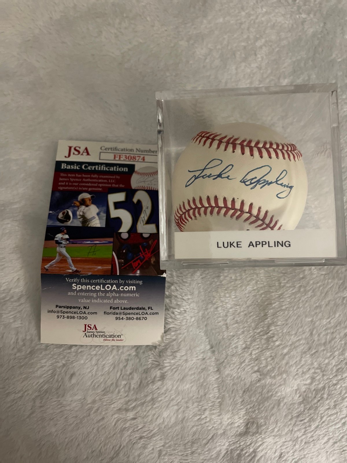 Luke Appling Signed Baseball