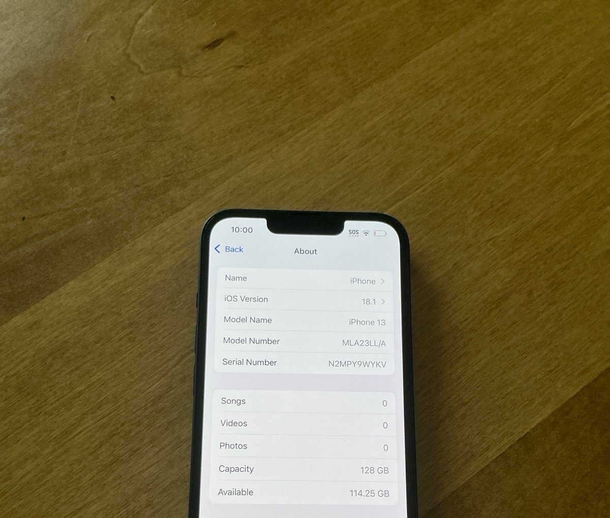 Apple iPhone 13 128GB Midnight Blue Unlocked