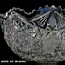 Authentic Cut Glass Bowl, home accessories, vintage , collectibles