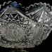 Authentic Cut Glass Bowl, home accessories, vintage , collectibles