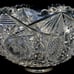 Authentic Cut Glass Bowl, home accessories, vintage , collectibles