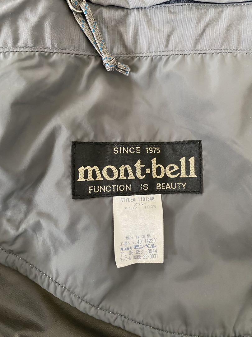 90s Mont-Bell GORE-TEX Mountain Parka L Black